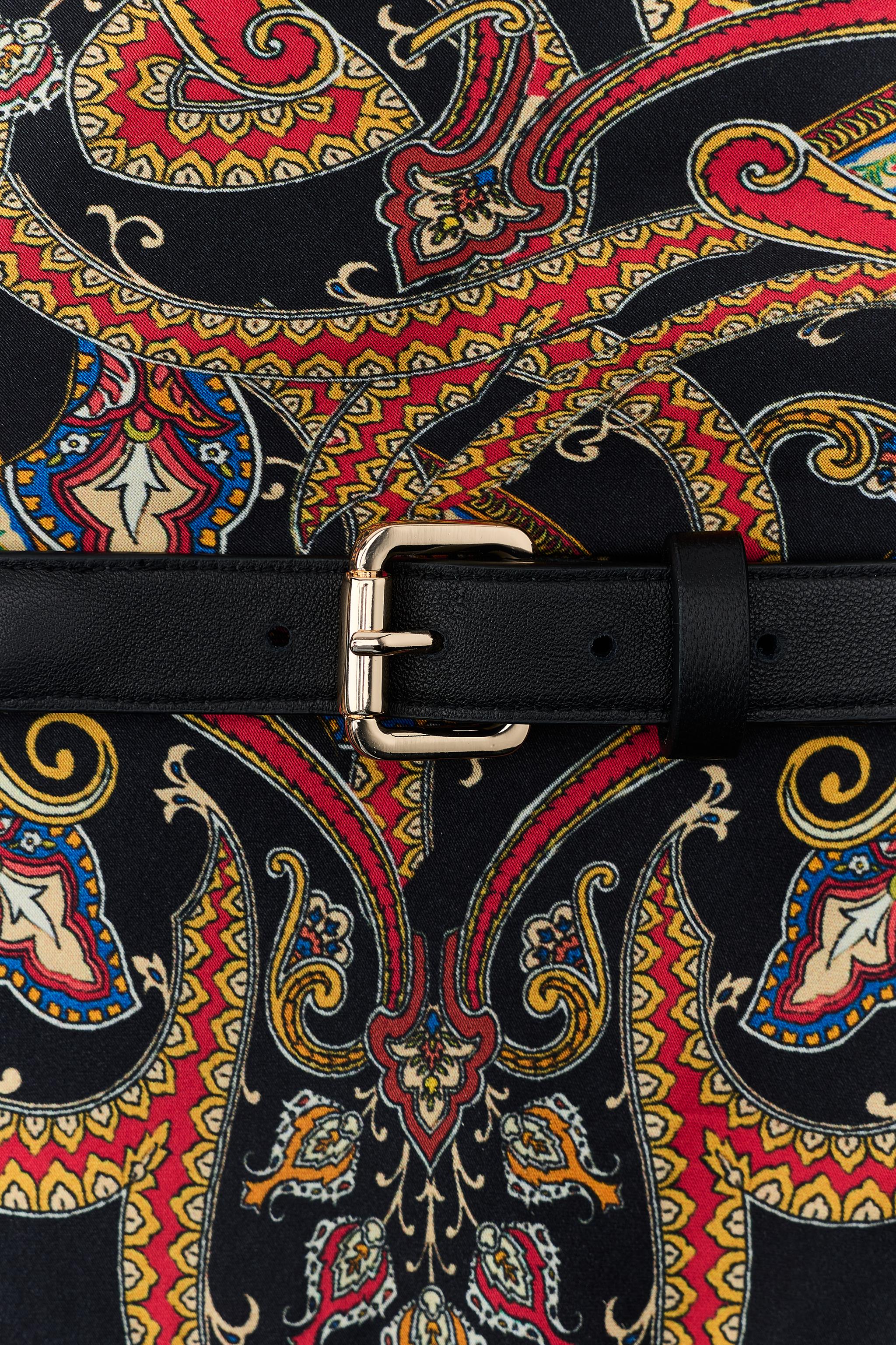 PRINTED SCARF BELT